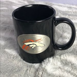 Denver bronco black coffee cup